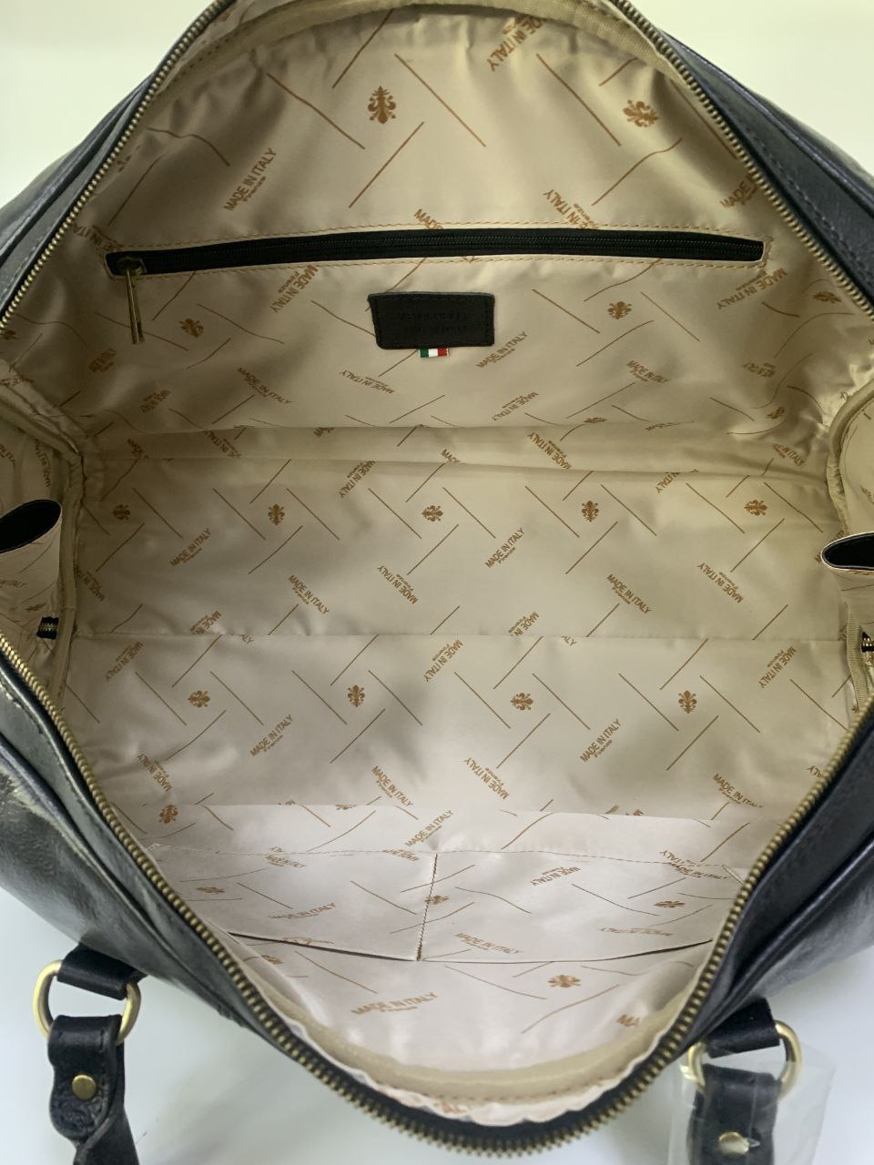 Italian Leather Weekender / Duffle