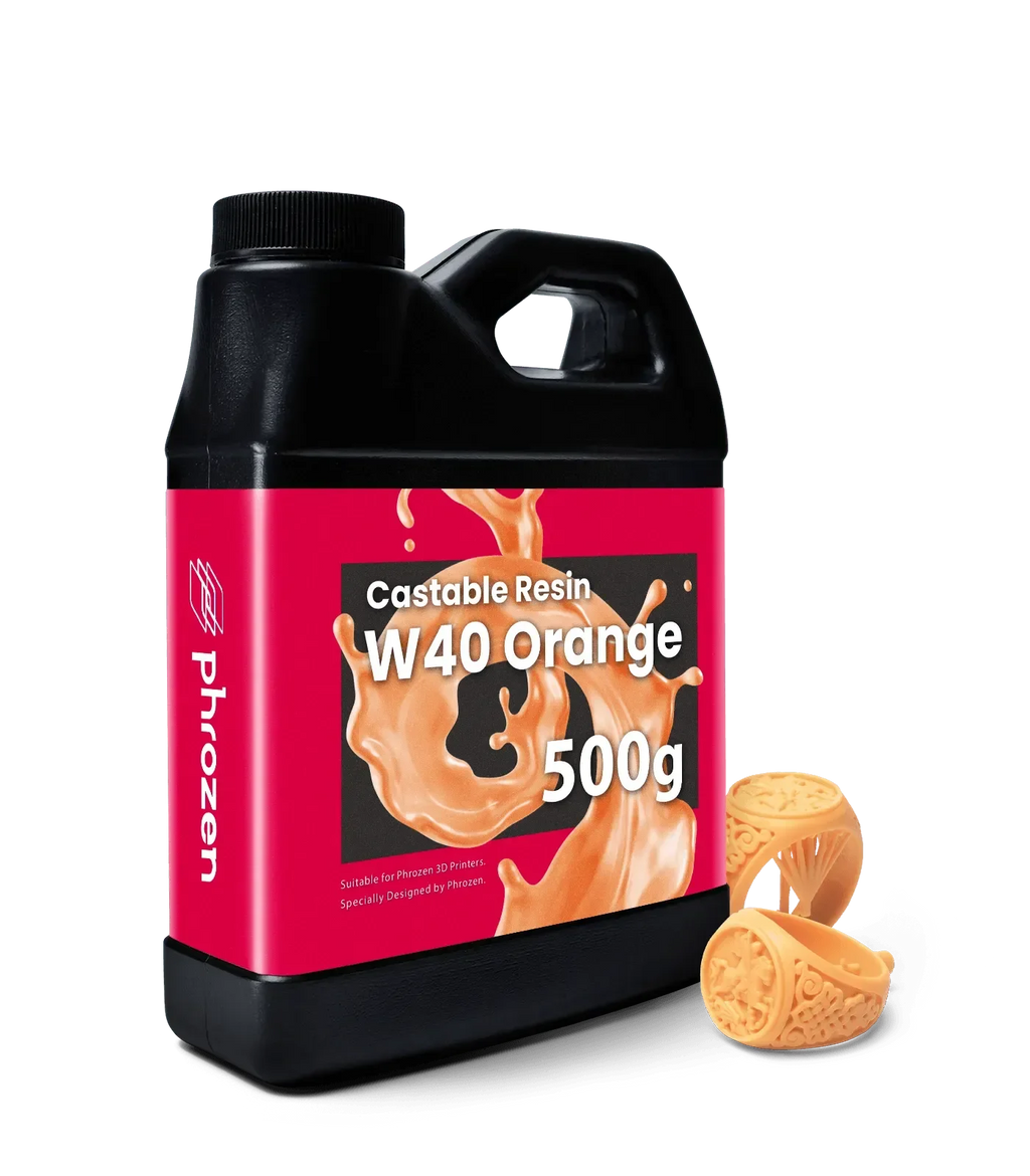 Phrozen Resin Castable W40 – Orange (0.5KG)