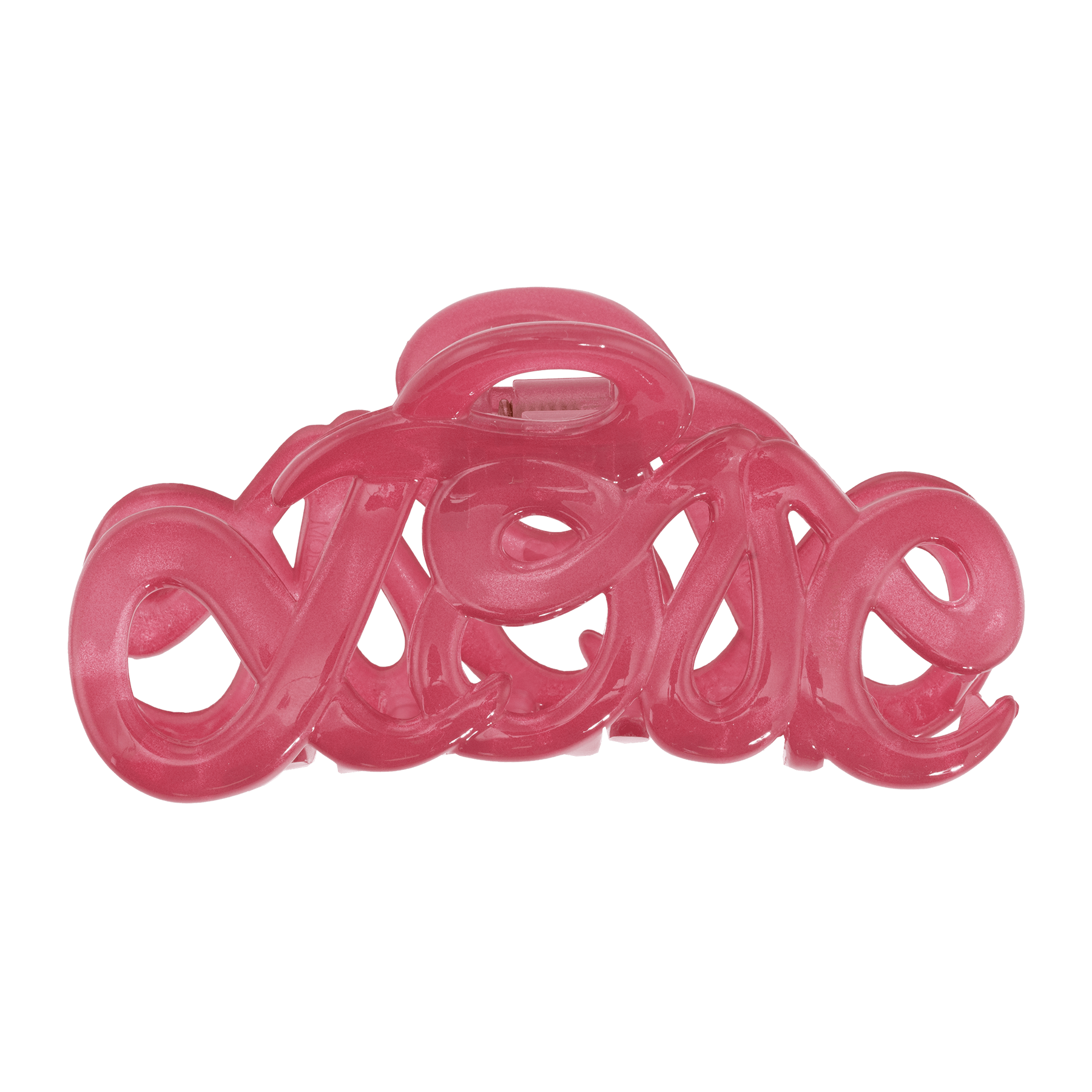 Pinza Capelli Grande Rosa