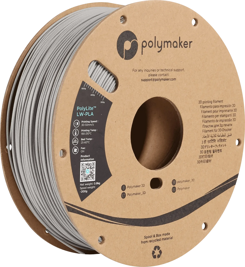 POLYMAKER POLYLITE LW-PLA 1.75mm/800g