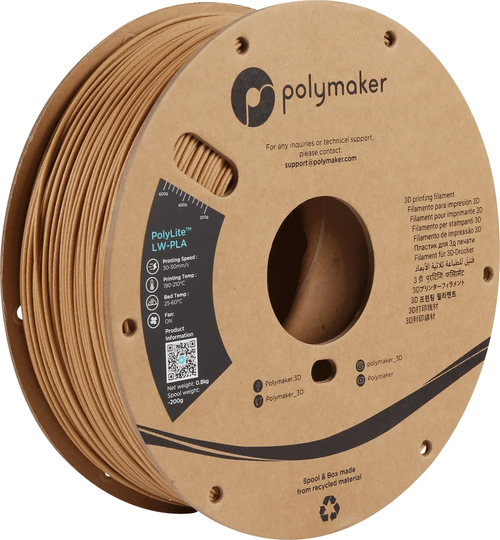 POLYMAKER POLYLITE LW-PLA 1.75mm/800g