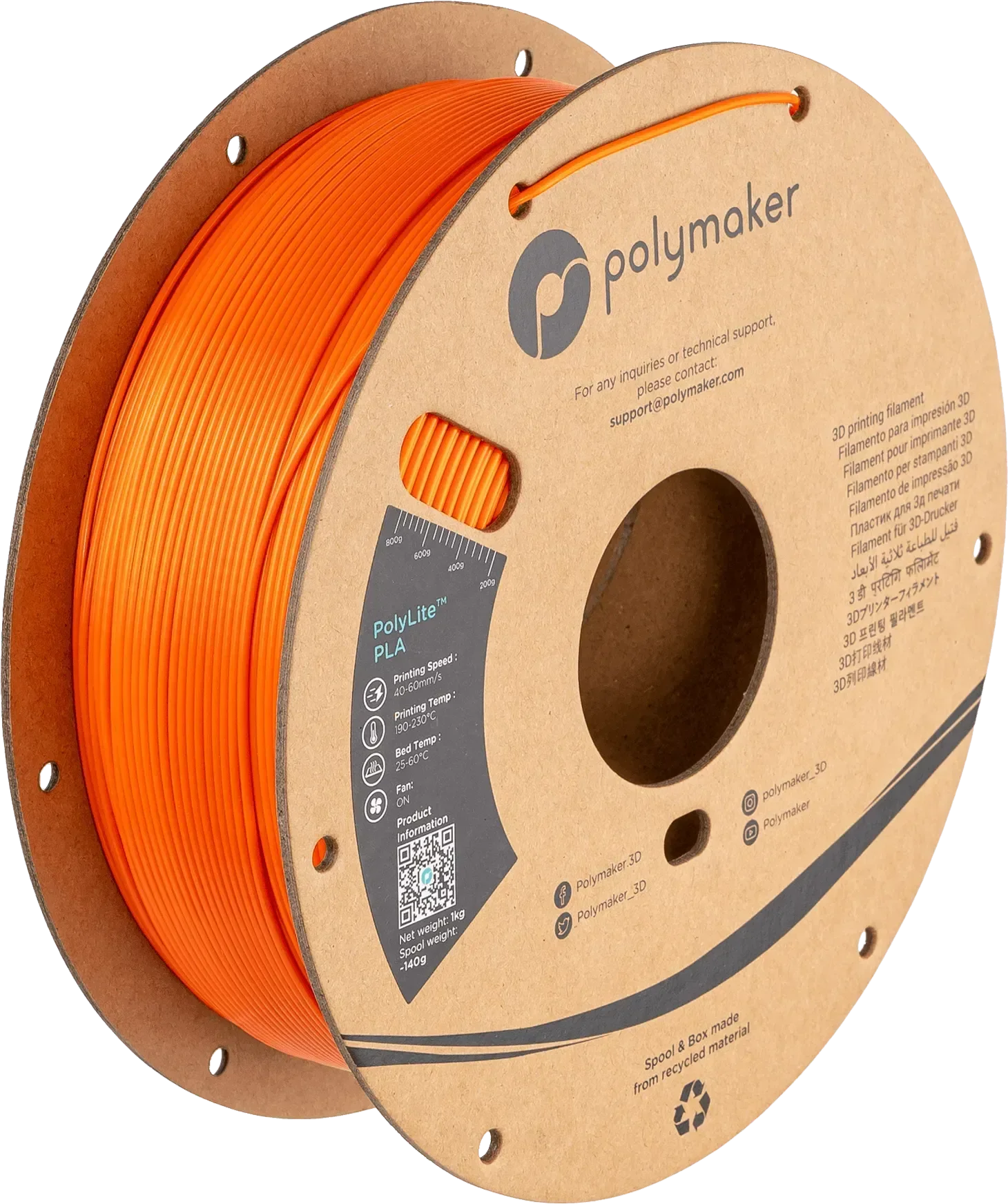 POLYMAKER POLYLITE PLA 1.75mm/1KG