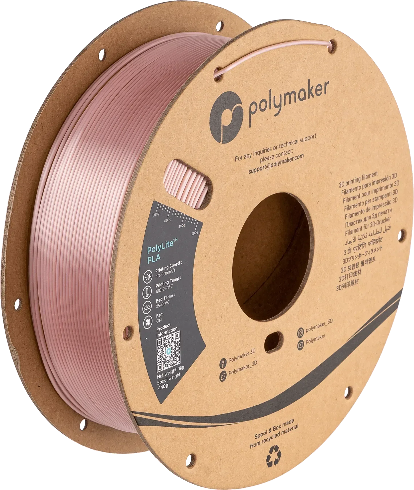 POLYMAKER POLYLITE PLA 1.75mm/1KG