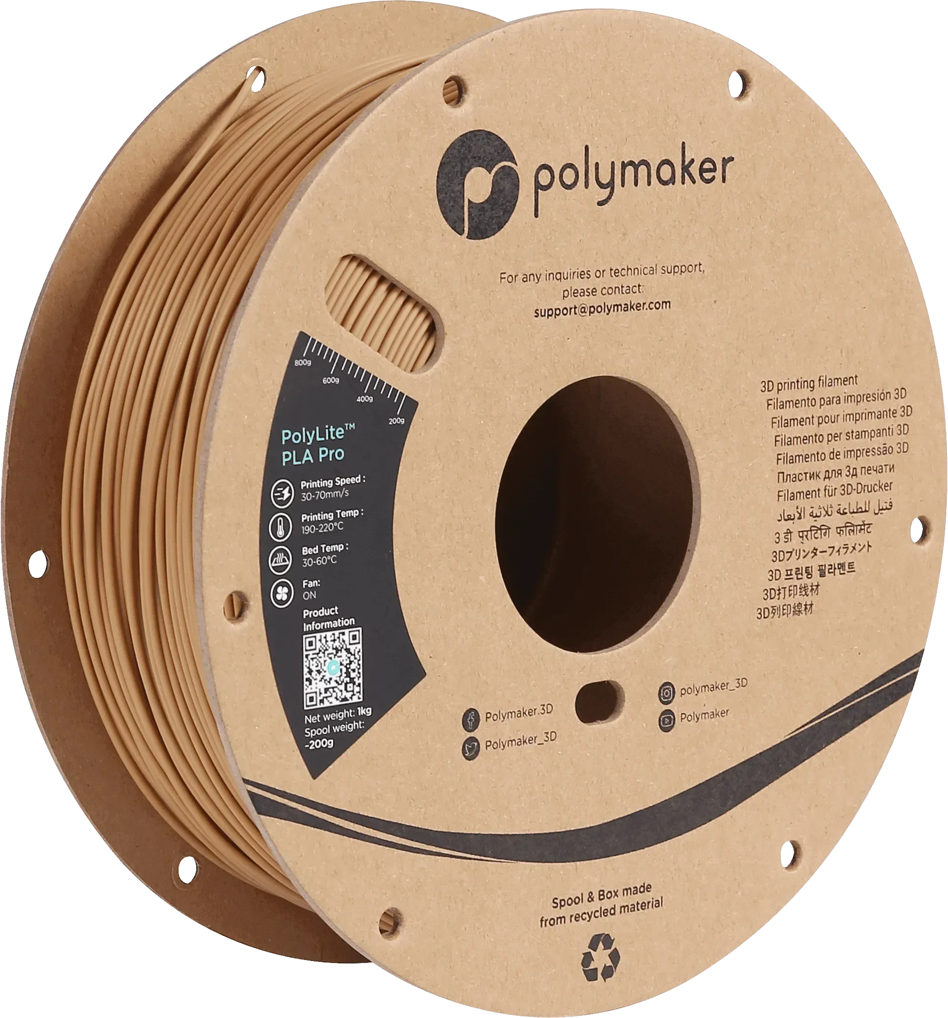 POLYMAKER POLYLITE PLA PRO - 1.75mm