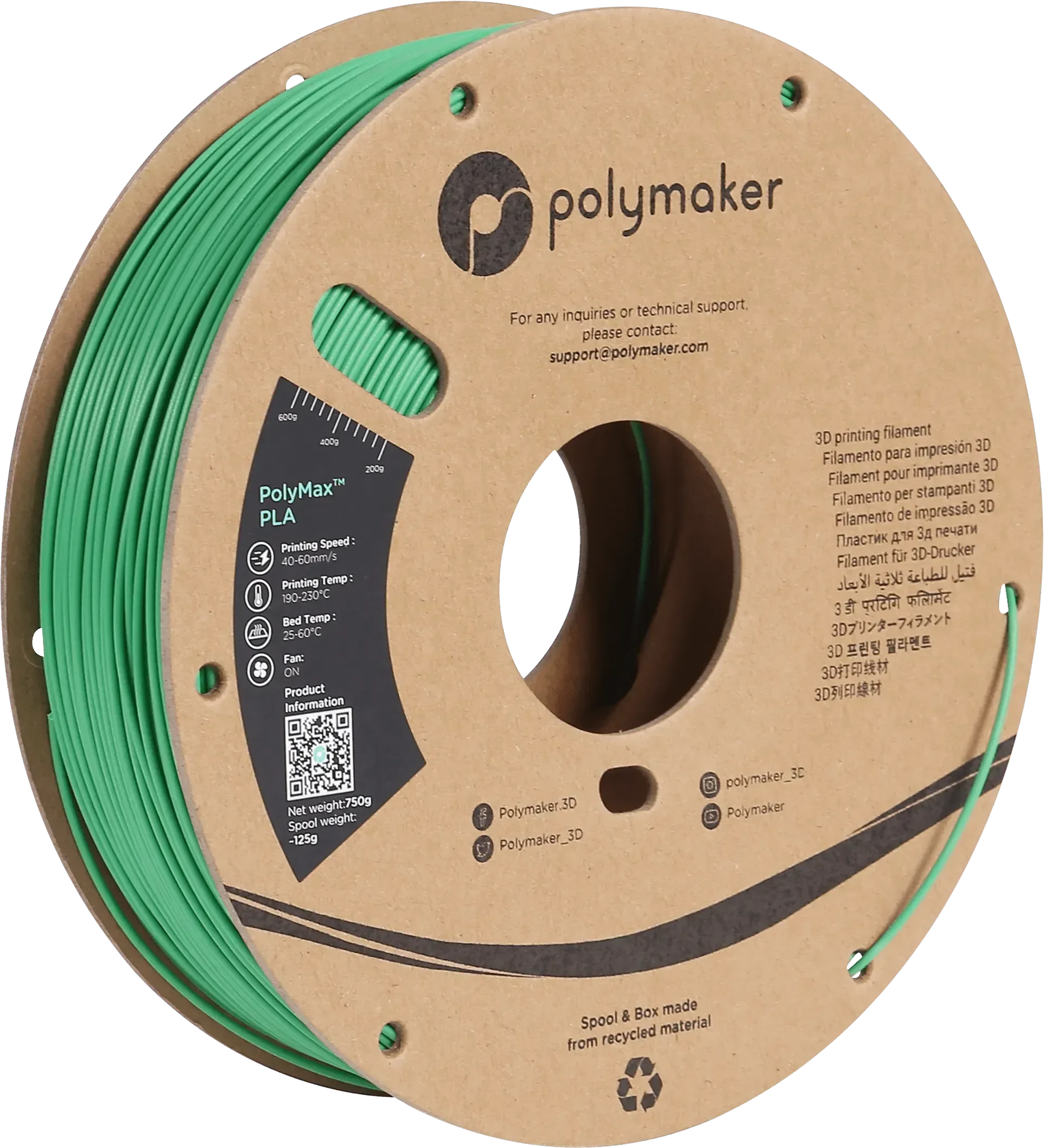 POLYMAKER POLYMAX TOUGH PLA 1.75mm
