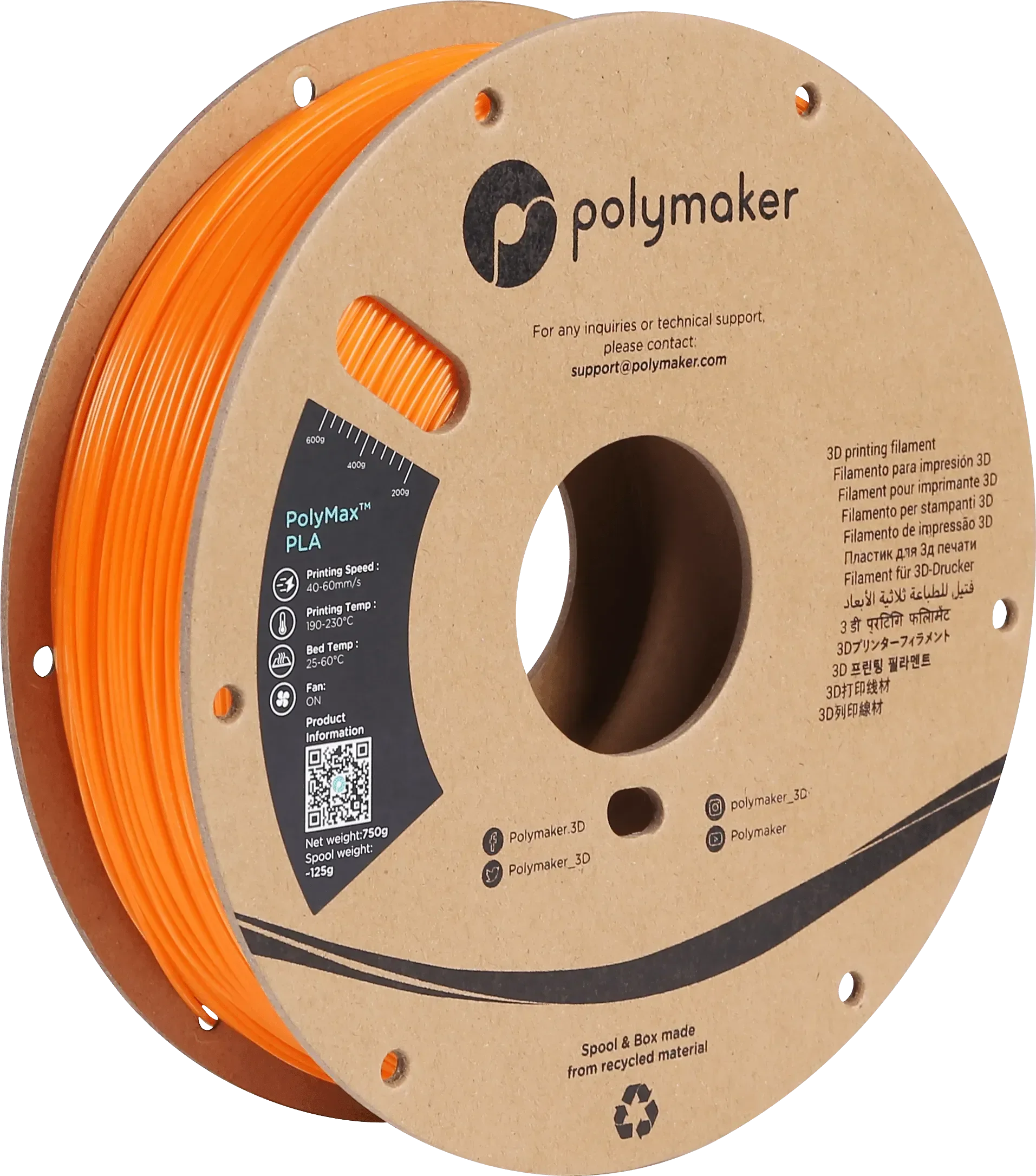 POLYMAKER POLYMAX TOUGH PLA 1.75mm