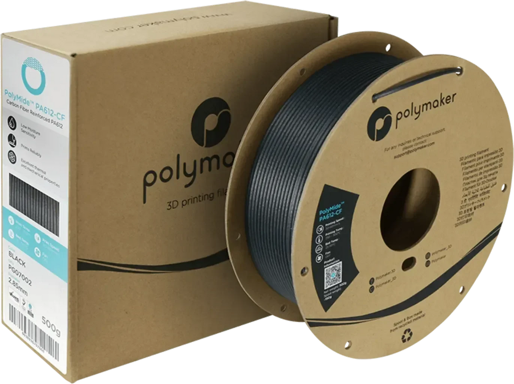 POLYMAKER POLYMIDE™ PA612-CF BLACK 1.75mm/500g