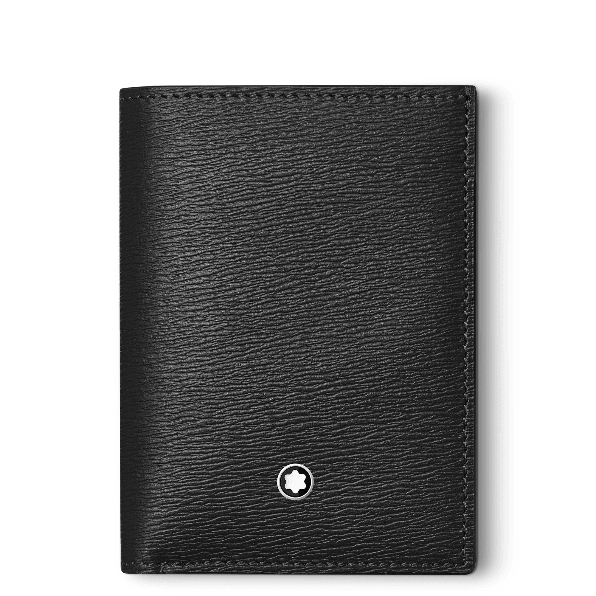 Porta biglietti da visita con scomparto per banconote Meisterstück 4810 nero 129251