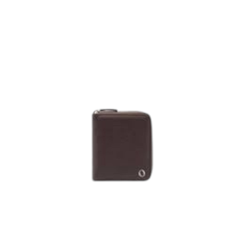 Portafoglio Micron in Pelle Martellata con Zip