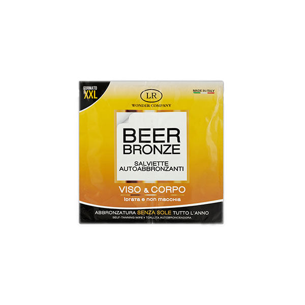 WONDER COMPANY BEER BRONZE SALVIETTE AUTOABBRONZANTI XXL 10ML