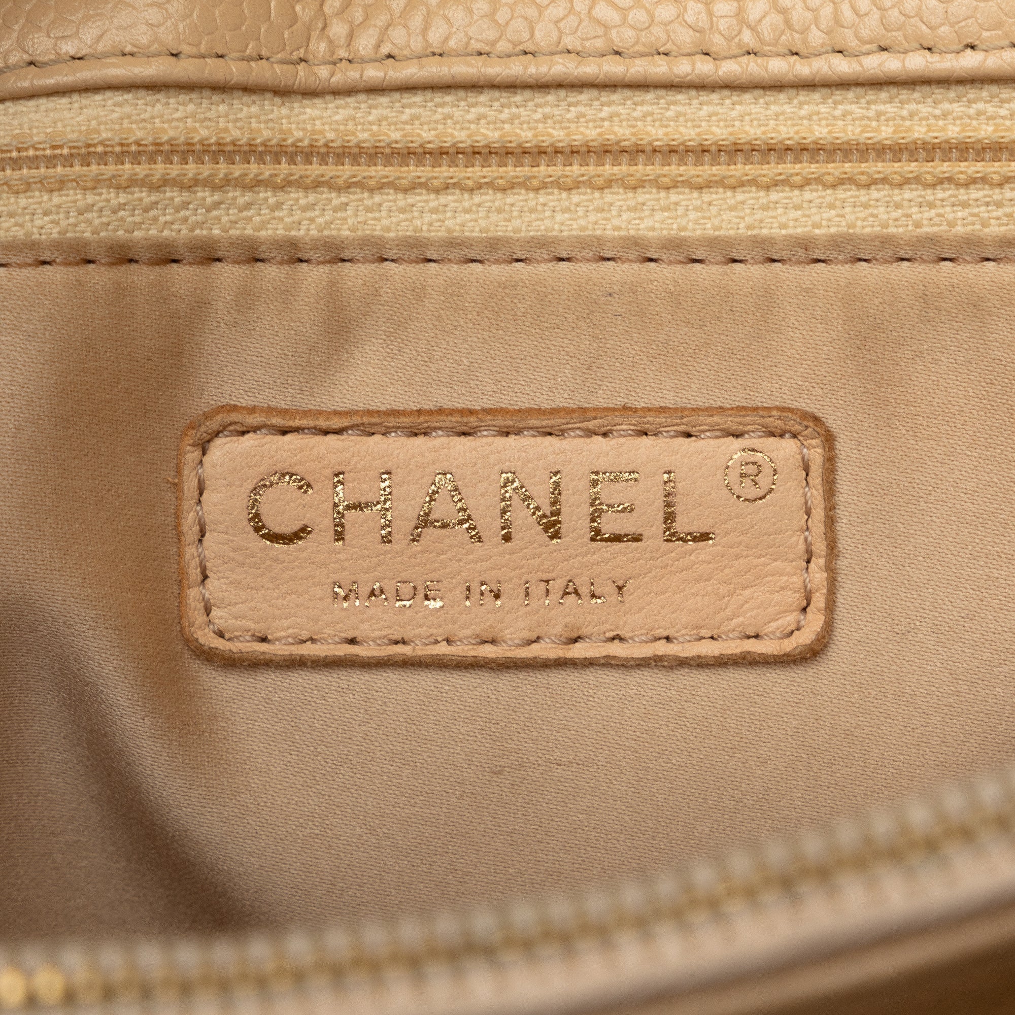 Chanel Borsa shopping Caviar Grand