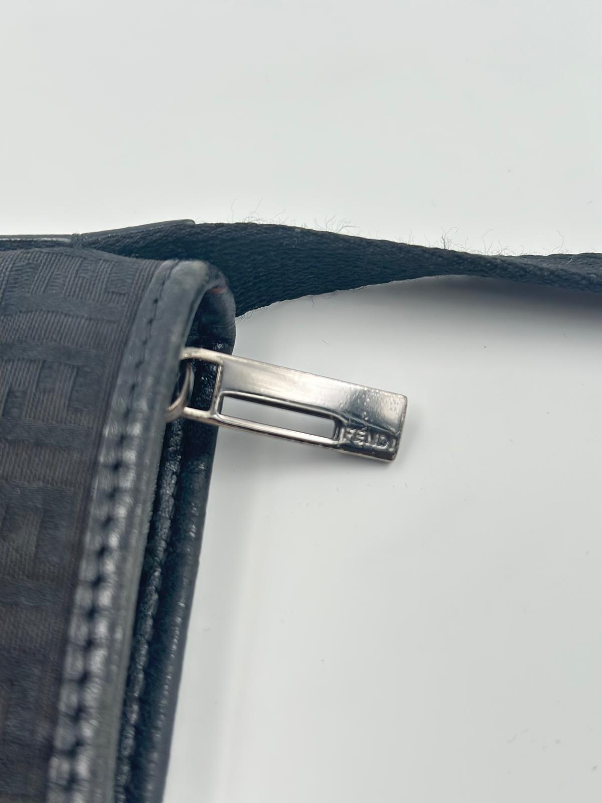 FENDI Zucchino FF Messenger Bag — Vintage Y2K