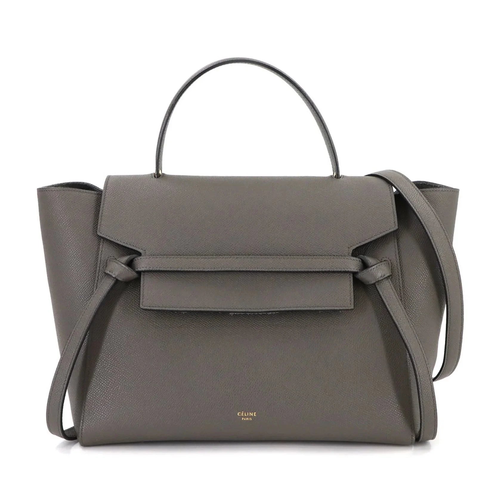 Céline Belt Bag Mini – Pelle Grigia