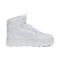 Puma scarpa sneakers alta con zeppa Karmen Rebelle Mid 387213 01 bianco