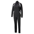 Puma Tuta sportiva da donna in poliestere con cerniera intera Classic Tricot 675234-01 nero