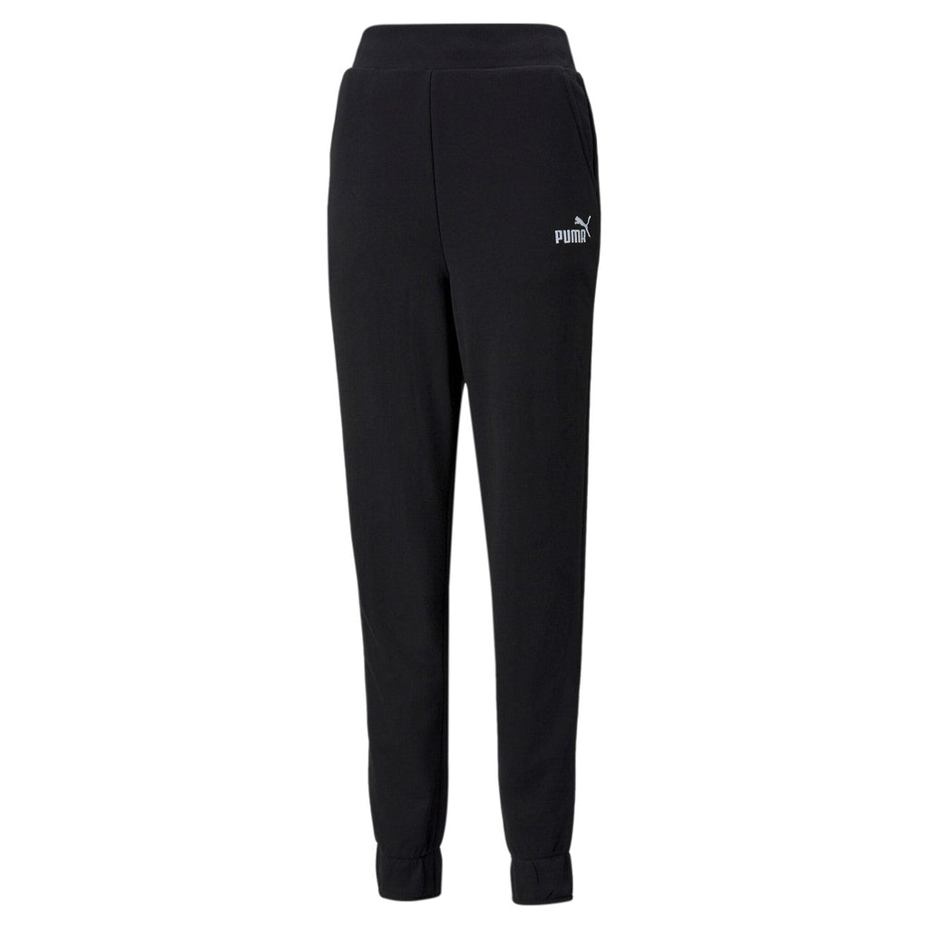 Puma pantalone sportivo da donna con polsino ESS+ Embroidery High-Waist Pants TR cl 847093-01 black