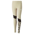 Puma Pantalone sportivo Leggings da bambina e ragazza Animal Block 539818-88 granola