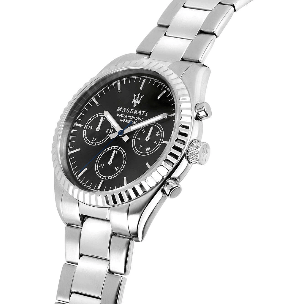 Orologio Maserati Competizione R885310023 – in acciaio con quadrante nero