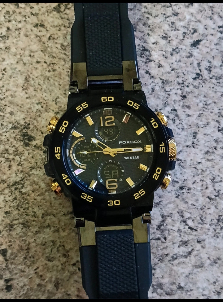 Orologio FOXBOX TE-34990 -Oro