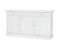 Credenza bassa bianco opaco