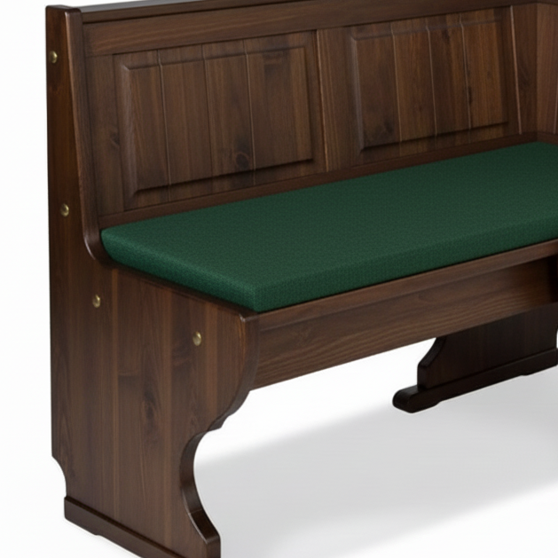 Panca Imbottita con Seduta e Schienale Imbottita con stoffa o ecopelle per arredo pub- 96x45x85 cm