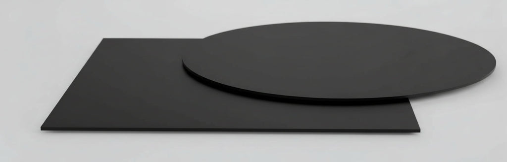 Piani HPL Stratificato Nero Finitura o bianco
