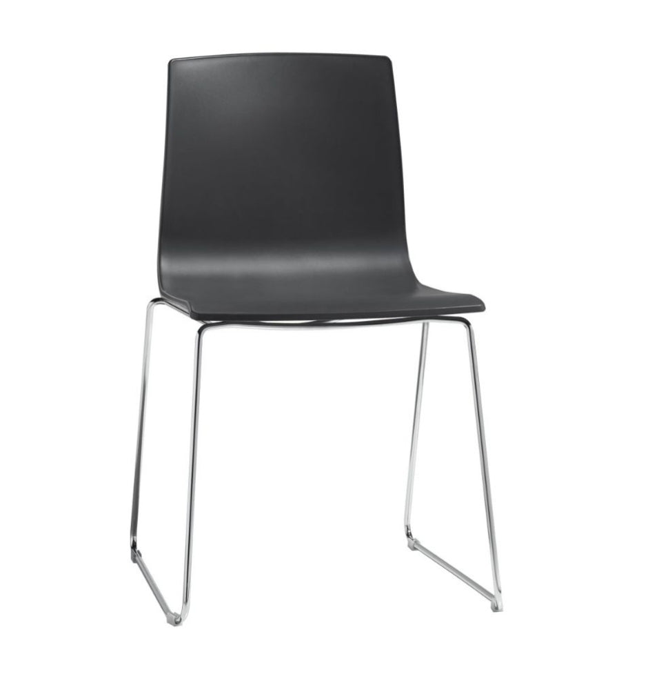 Sedia Scab Alice 2677 - Telaio a Slitta