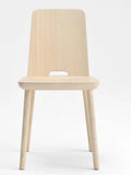 Sedia in legno frassino TABLET , stile Chalet, design moderno alpino in vari colori
