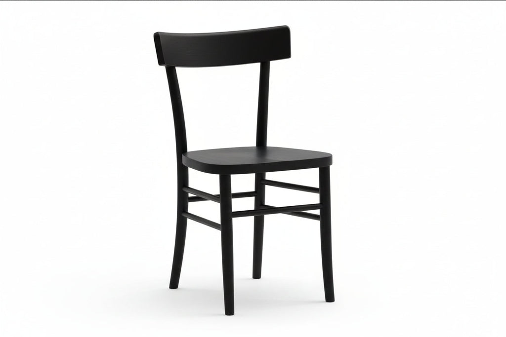 Sedia Milano in Legno Curvato Stile Anni '50