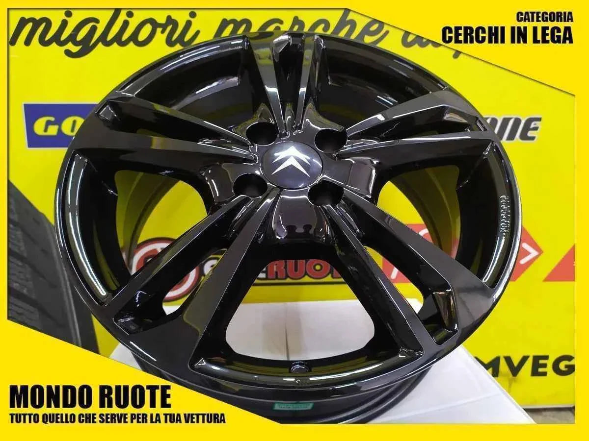 4 KIT Cerchi In Lega MAK EMBLEMA da 16 Pollici per CITROEN C3 / AIRCROSS PICASSO...