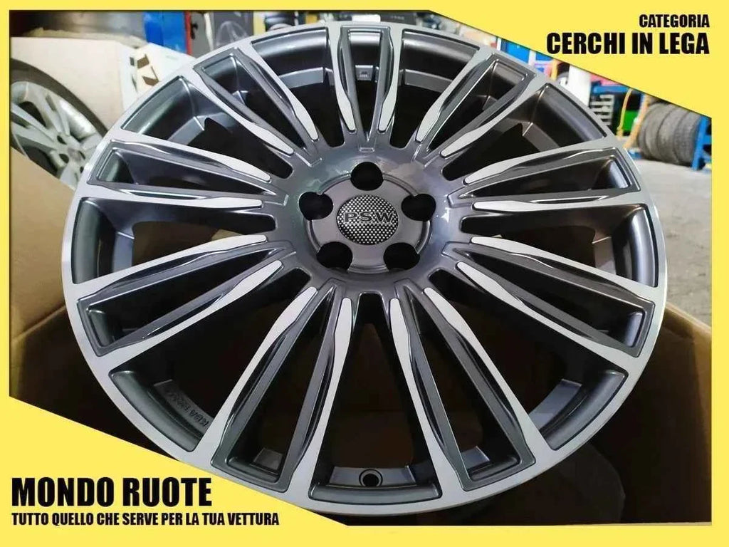 4 Kit Cerchi in Lega 20 Pollici AUSTIN per POLESTAR 2 (No Freni Brembo