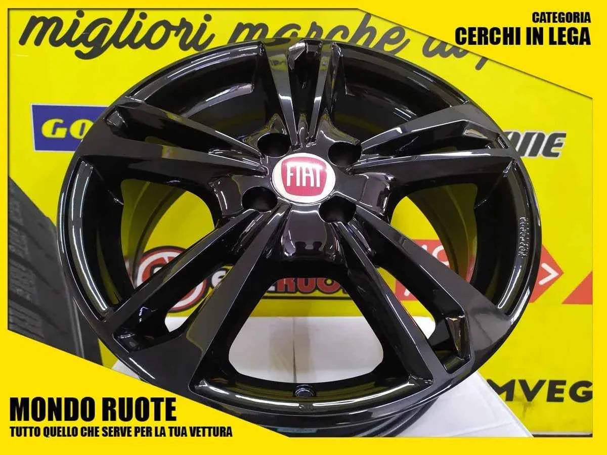 4 KIT Cerchi In Lega MAK EMBLEMA da 16 Pollici per NUOVA FIAT 600