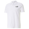 Puma Polo manica corta da uomo in cotone pique 586674-02 bianco