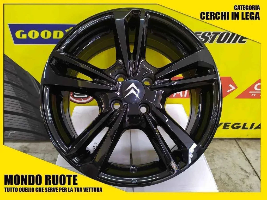 4 KIT Cerchi In Lega MAK EMBLEMA da 16 Pollici per CITROEN C3 / AIRCROSS PICASSO...