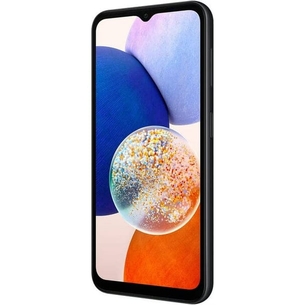 Samsung Galaxy A14 6.6", 64 GB, Nero, Dual-SIM, SM-A145RZJVEUE (C)