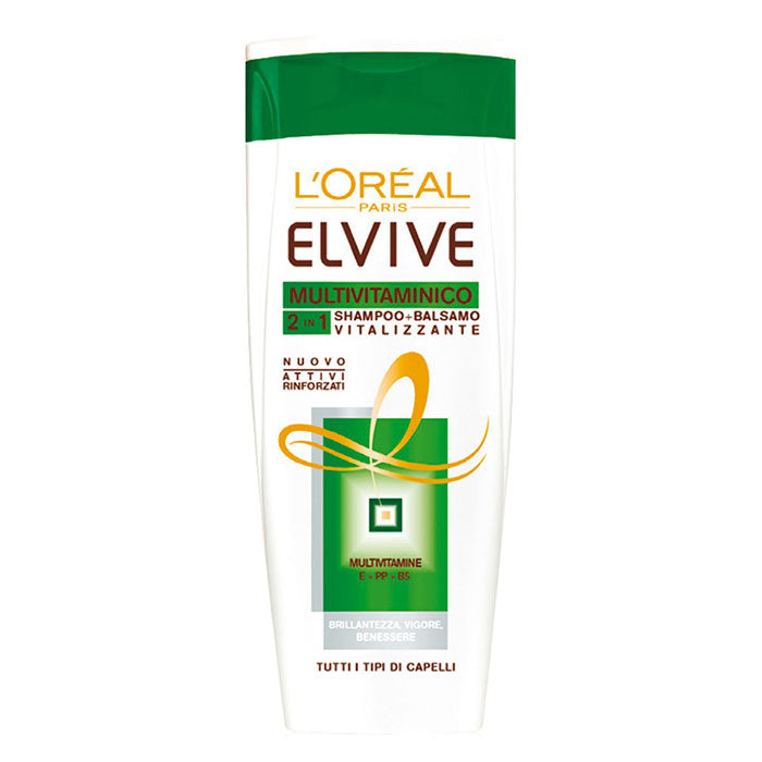 L'OREAL ELVIVE SHAMPOO MULTIVITAMINICO 2 IN 1 400 ML