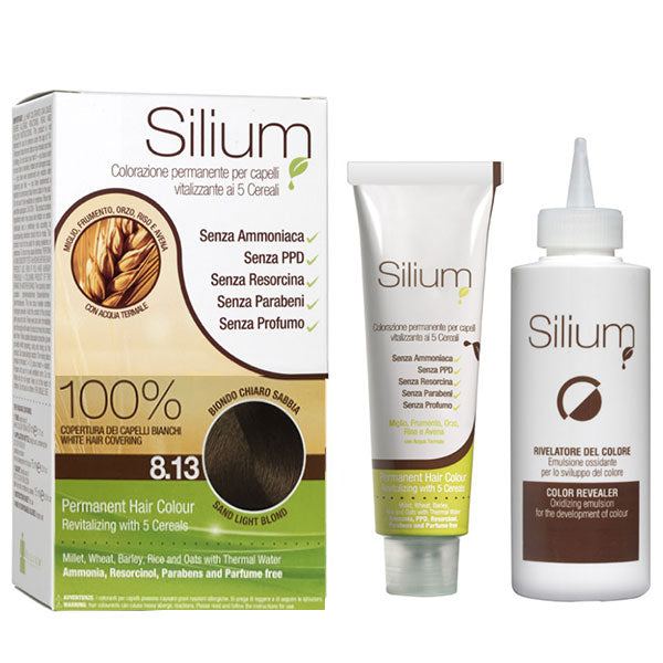 SILIUM COLORAZIONE CREMA BIONDO CHIARO SABBIA 8.13