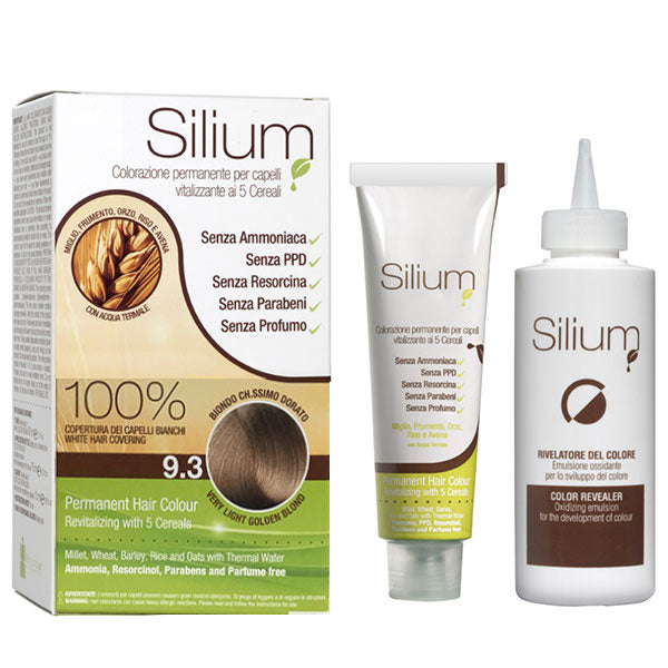 SILIUM COLORAZIONE CREMA BIONDO CHIARISSIMO DORATO 9.3