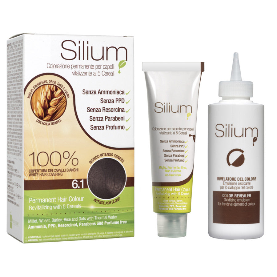SILIUM COLORAZIONE CREMA BIONDO INTENSO CENERE 6.1