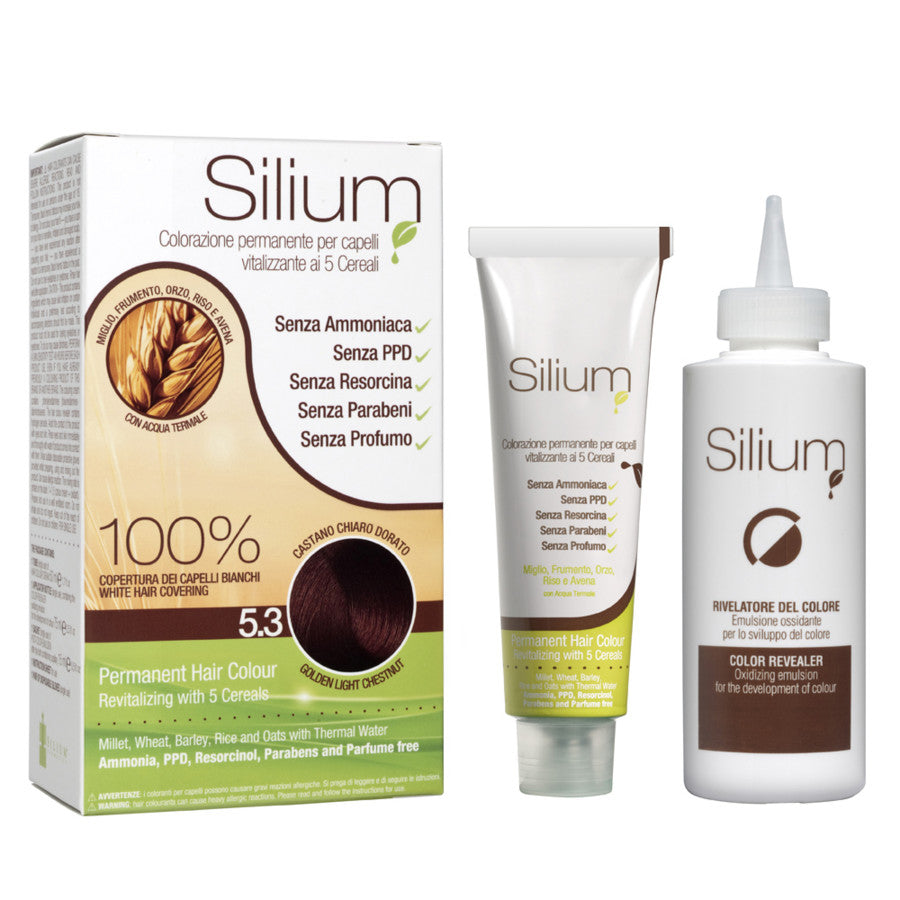 SILIUM COLORAZIONE CREMA CASTANO CHIARO DORATO 5.3