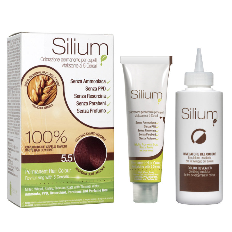 SILIUM COLORAZIONE CREMA CASTANO CHIARO RAME 5.4