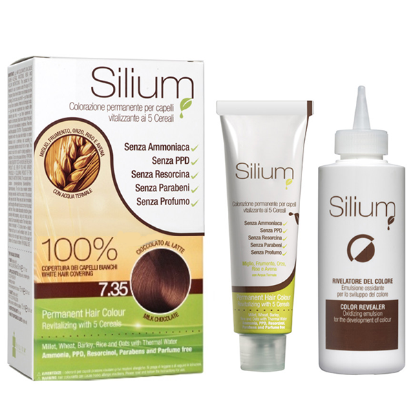 SILIUM COLORAZIONE CREMA CIOCCOLATO LATTE 7.35