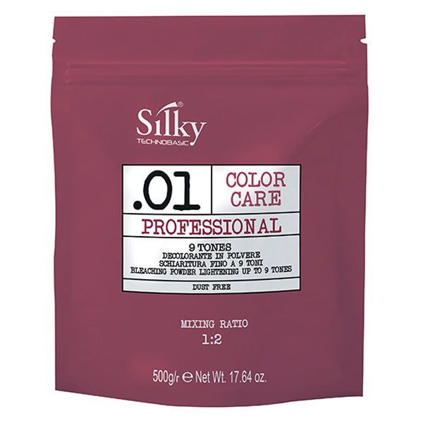 SILKY 01 COLORCARE DECOLORANTE 9TONI 500 G