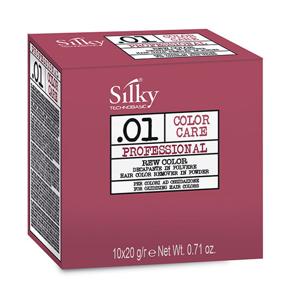 SILKY 01 COLORCARE REW COLOR REMOVER 10 BUSTINE X 20GR