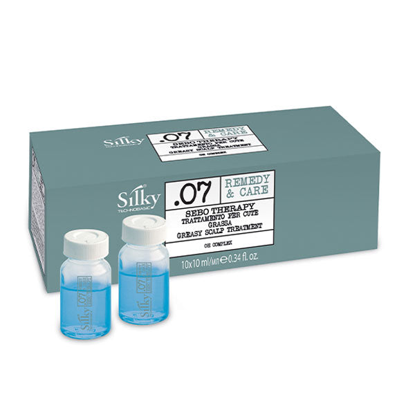 SILKY 07 SEBOTHERAPY LOZIONI 10 FIALE CUTE GRASSA