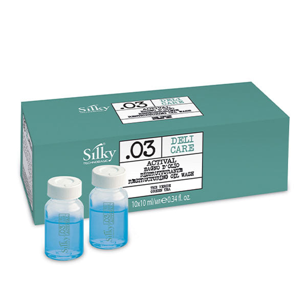 SILKY LOZIONI ACTIVAL BAGNO D'OLIO RISTRUTTURANTE 10 FIALE