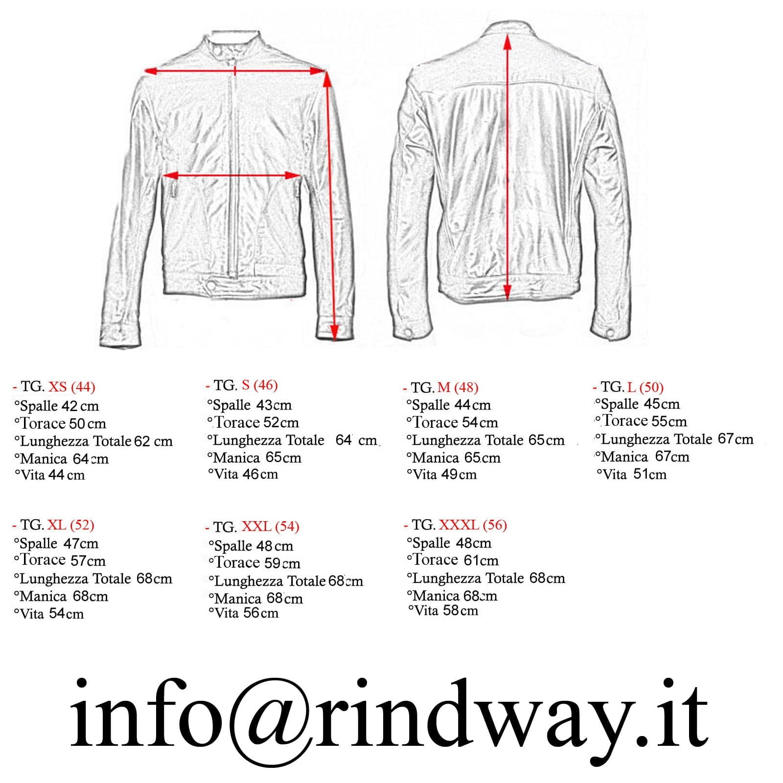 Giacca Biker In Vera Pelle Nera Uomo Slim Cuciture Frontali Rindway