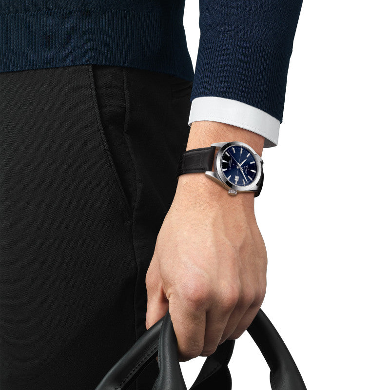 Tissot Gentleman Automatic Swiss Made Blu 40mm – Codice T127.407.16.041.01