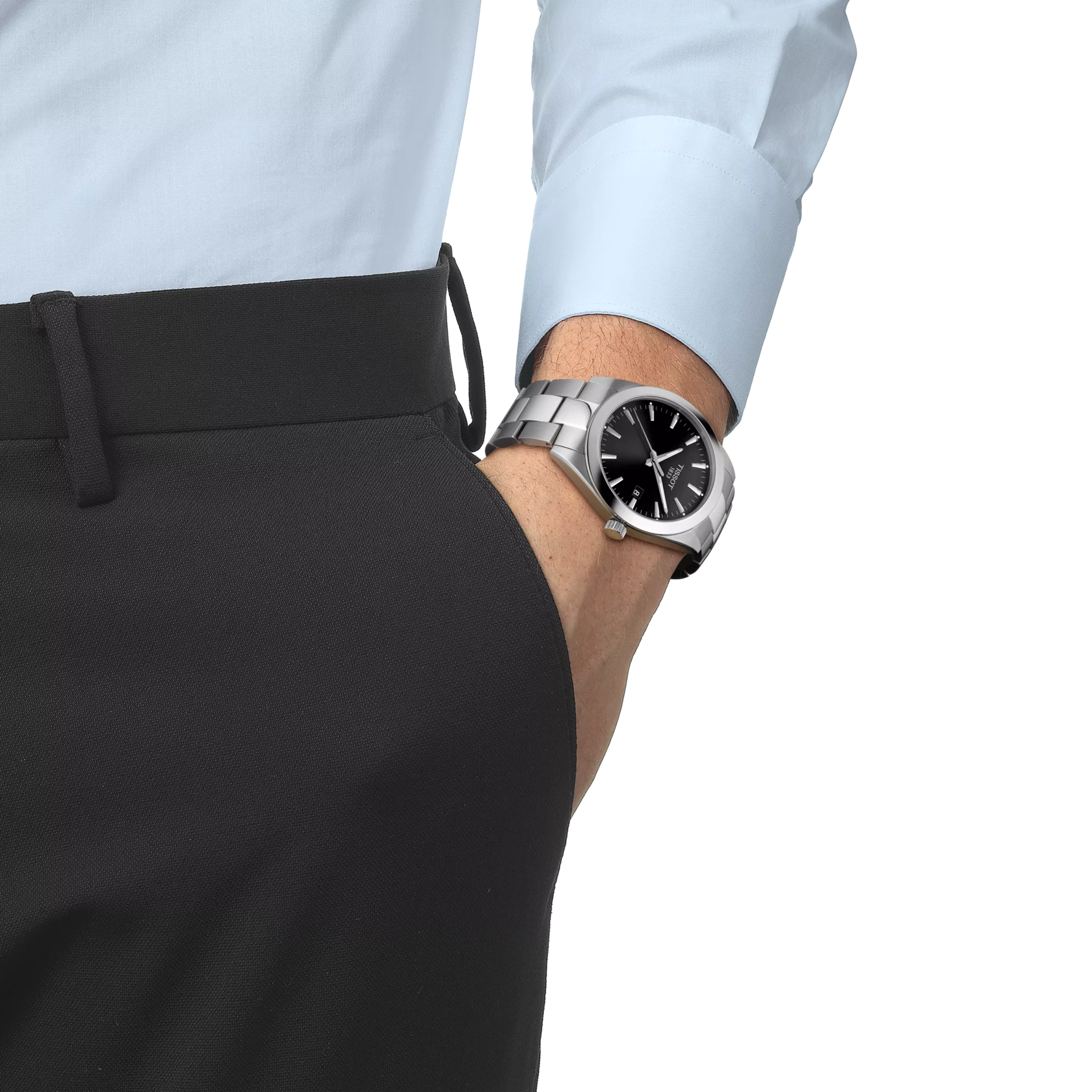 Tissot Gentleman Quartz Nero 40mm Swiss Made T127.410.11.051.00