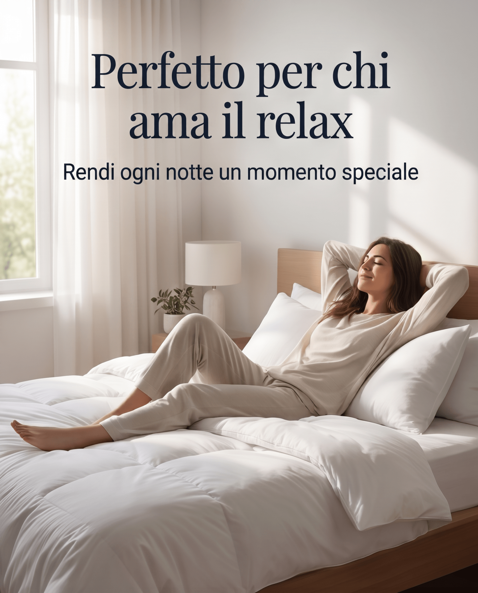Topper Piuma d'Oca – Correttore Termoregolatore Invernale, 600 gr/m², 160x200